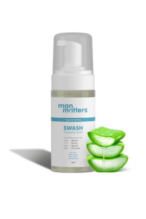 Man Matters Intimate Wash with Aloe Vera, Tea Tree for Men Anti Bacterial, Anti Itch, Anti Odour