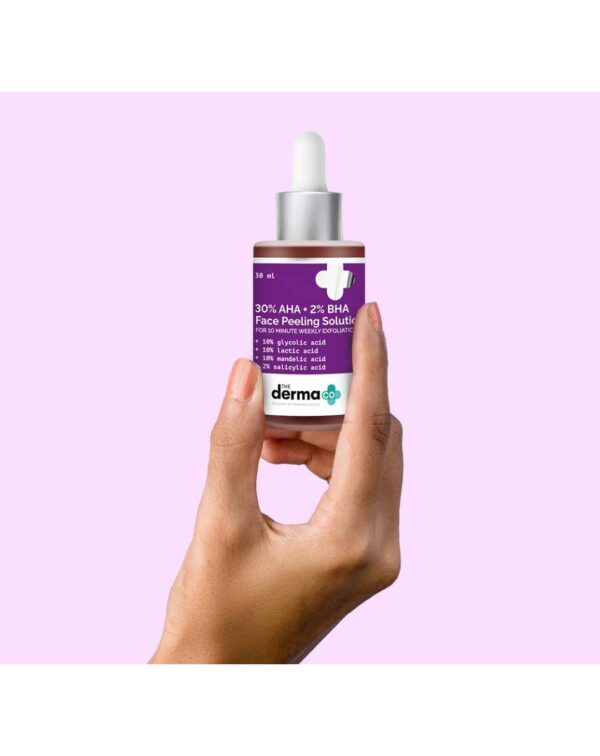 The Derma Co 30% AHA + 2% BHA Peeling Solution - 30ml - Image 2