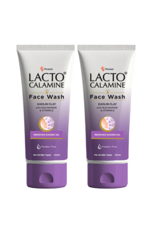 Lacto Calamine Face Wash For Oily Skin |100ml each- Pack of 2
