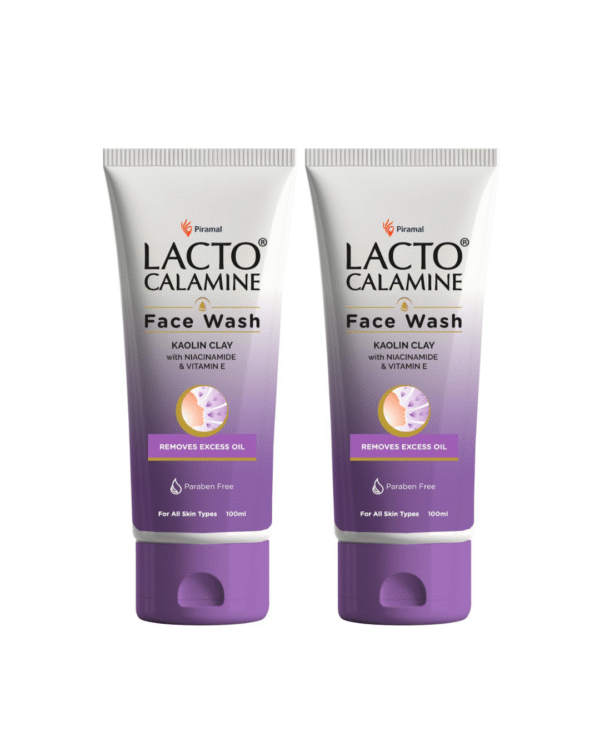Lacto Calamine Face Wash For Oily Skin |100ml each- Pack of 2
