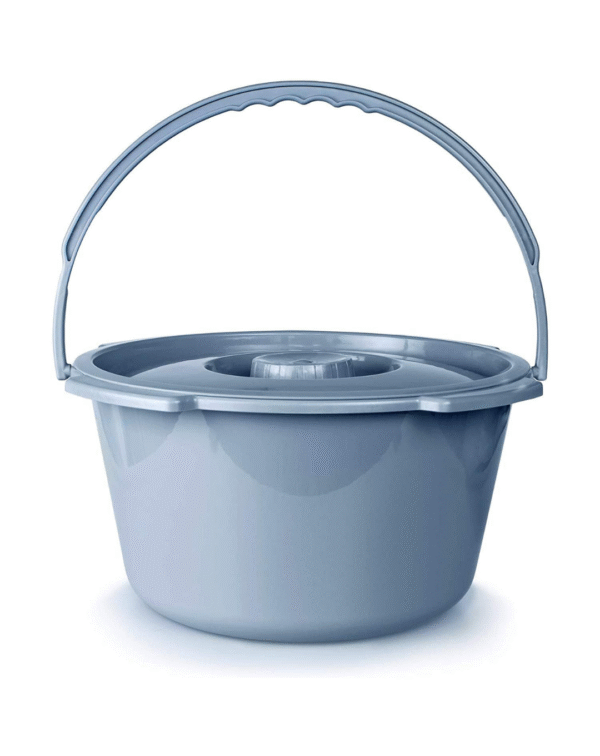 KosmoCare Prime Powder Coated Commode Wheelchair - Image 4