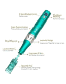 Dr. Pen Ultima A6S Professional Microneedling Pen - Wireless Derma Auto Pen - Best Skin Care Tool Kit for Face and Body - 2 Cartridges (16pin)