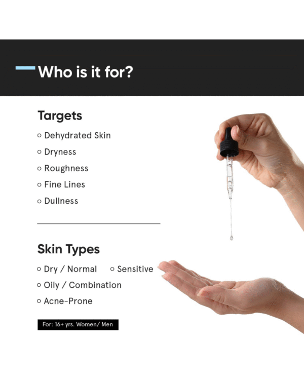 Minimalist 2% Hyaluronic Acid + PGA Serum for Intense Hydration, Glowing Skin & Fine Lines - Image 2