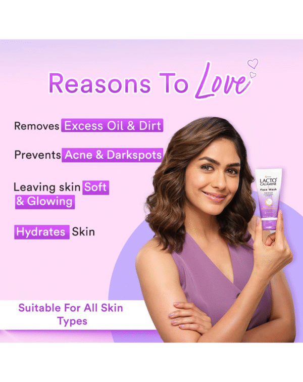 Lacto Calamine Face Wash For Oily Skin |100ml each- Pack of 2 - Image 3