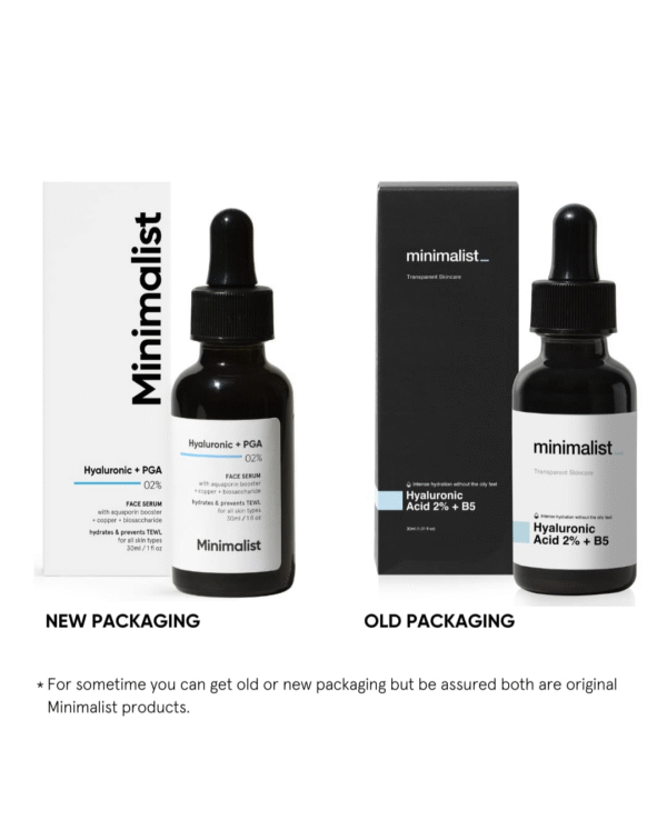 Minimalist 2% Hyaluronic Acid + PGA Serum for Intense Hydration, Glowing Skin & Fine Lines - Image 4