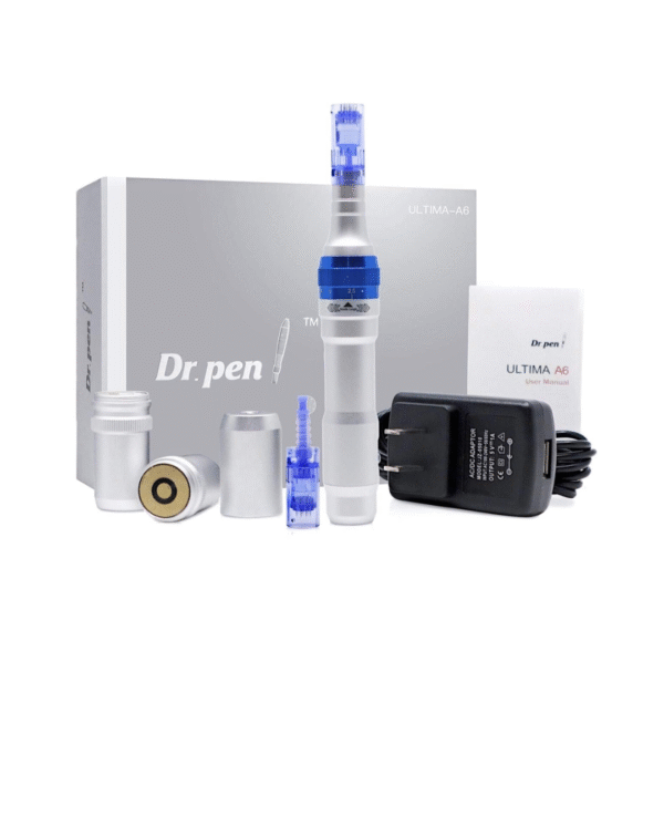 Dr. Pen Ultima A6 Electric Wireless Professional Skincare Kit including 2 Cartridges (12 pin & 36 pin)