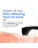 UltraCare PRO SONICTENS - Advanced Ultrasound And TENS Combination Pain Relief Massager