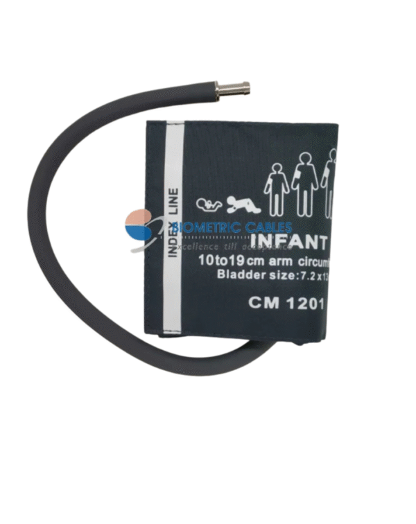 Bionet NIBP Single Tube Infant Cuff Compatible with BPL/Philips/Contec/Edan/Mindray/Nidek