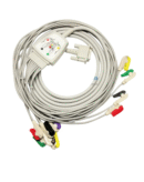 10 Lead ECG Cable for TMS320VC5505-Clip On