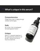 Minimalist Multi Peptide Night Face Serum for Ageless Younger Skin, 30 ml