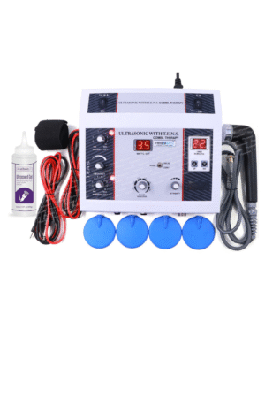 Physiowell Physiotherapy Machine Electrotherapy Combo for All Pain Relief Device Physiotherapy Equipment Ultrasonic Tens Machine 2 Channel Ultrasound