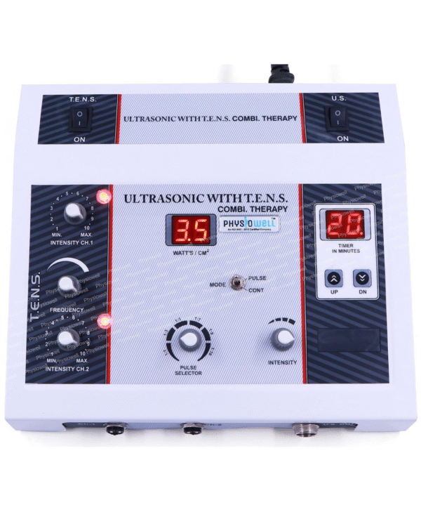 Physiowell Physiotherapy Machine Electrotherapy Combo for All Pain Relief Device Physiotherapy Equipment Ultrasonic Tens Machine 2 Channel Ultrasound - Image 4
