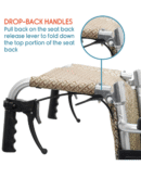 KosmoCare Elite Compact Lightweight Foldable Wheelchair