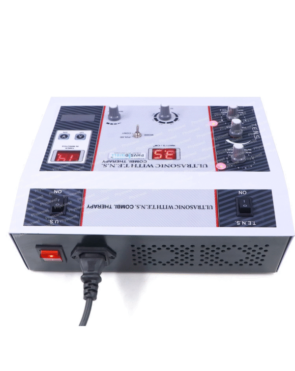 Physiowell Physiotherapy Machine Electrotherapy Combo for All Pain Relief Device Physiotherapy Equipment Ultrasonic Tens Machine 2 Channel Ultrasound - Image 2