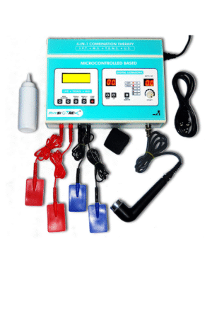 PHYSIOTREX® Physiotherapy Equipment IFT TENS MS US 4 IN 1 Combination
