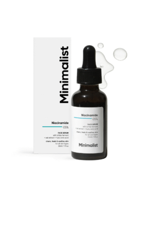 Minimalist Barrier Repair Niacinamide 5% Face Serum for Clear Glowing Skin