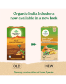 Organic India Tulsi Ginger Turmeric - 25 Tea Bags