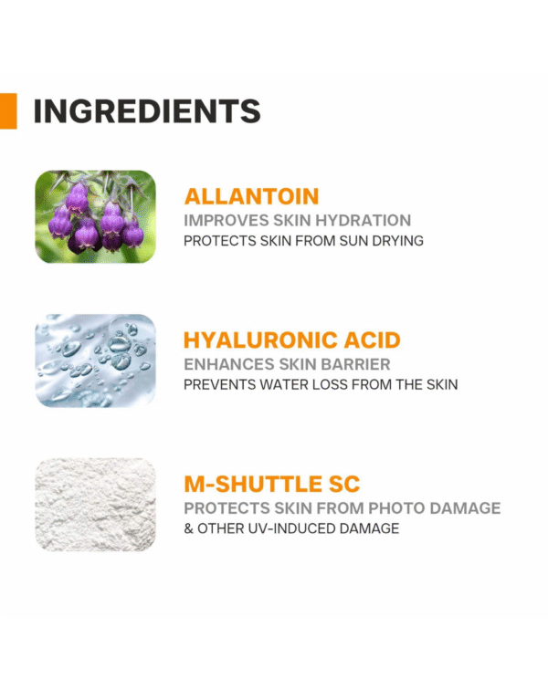 DERMATOUCH Multivitamin Spf 50 Pa+++ Sunscreen Gel For All Skin Types | Uva-Uvb Protection |Zero White Cast | Unisex | 50G - Image 4