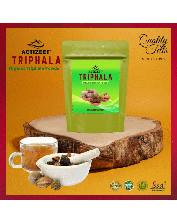 ACTIZEET® Organic Triphala Powder (100gm) - Image 2