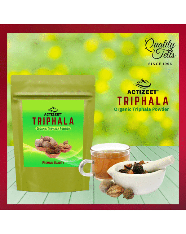 ACTIZEET® Organic Triphala Powder (100gm) - Image 3
