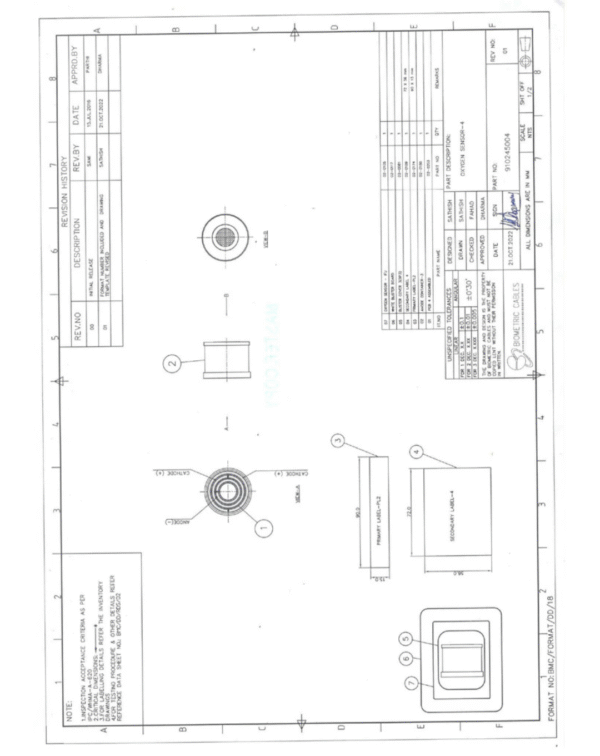 Draeger Medical Oxygen Sensor(OS4) Compatible with Draeger Babylog 8000, Evita 2/ Evita 2 Dura/ Evita 4/ Evita Series/ Fabius & Fabius GS. - Image 3