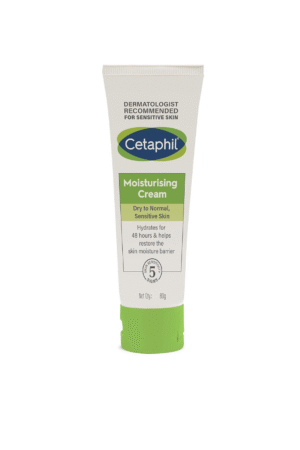 Cetaphil Moisturising Cream for Face & Body , Dry to Normal skin, 80 gm