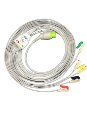 Concept 5 Lead ECG Monitoring Cable(Clip) Compatible with Accumatrix