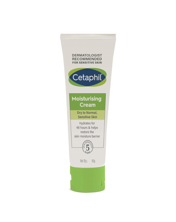 Cetaphil Moisturising Cream 80g and Gentle Skin Cleanser 125 ml Combo - Image 3