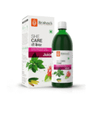 KRISHNA'S HERBAL & AYURVEDA She Care Juice 1000ml, Herbal Supplement for Hormonal Balance, PCOS, PCOD, Period Pain Relief, Hair and Skin Health