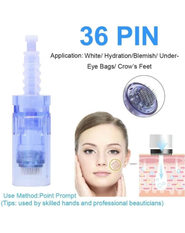 5pc 36pin Derma Doctor Pen Ultima A6 Cartridges needle Disposable Replacement parts (36 pin, 5pc) - Image 2