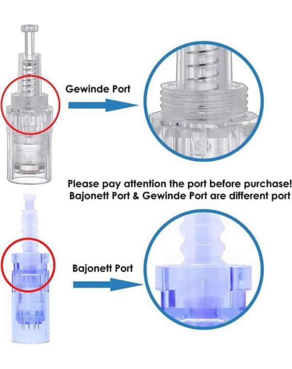 5pc 36pin Derma Doctor Pen Ultima A6 Cartridges needle Disposable Replacement parts (36 pin, 5pc) - Image 3