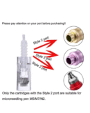 5pc 36pin Derma Doctor Pen Ultima A6 Cartridges needle Disposable Replacement parts (36 pin, 5pc)