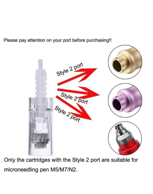 5pc 36pin Derma Doctor Pen Ultima A6 Cartridges needle Disposable Replacement parts (36 pin, 5pc) - Image 4