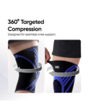 Frido Active Knee Cap Support for Men & Women | Pain Relief Knee Brace | Anti-Sweat & Comfortable