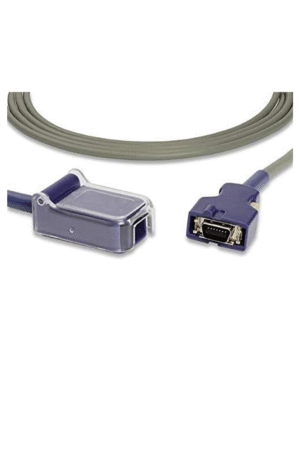 MULTIWAVES Nellcor Doc 10 Compatible Spo2 Sensor Extension Cable, 3 Meter, Grey