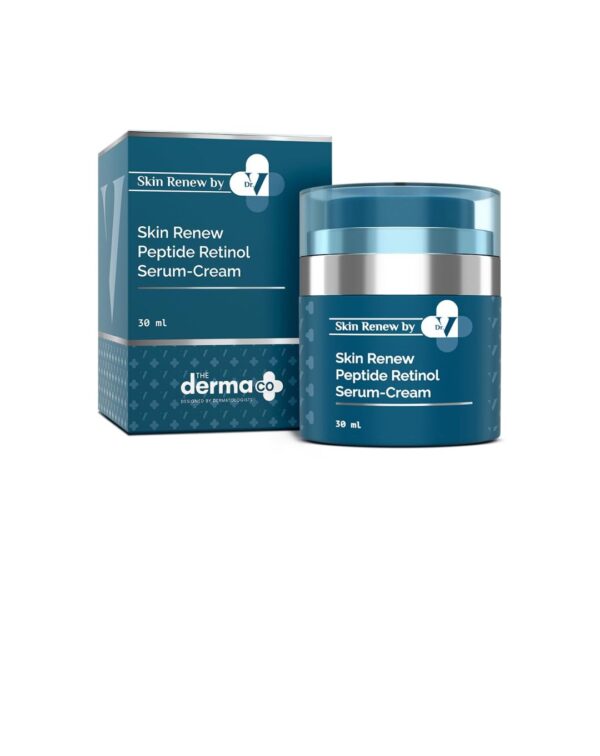The Derma Co x Dr.V Skin Renew Peptide Retinol Serum-Cream with Peptide & Retinol - 30 ml