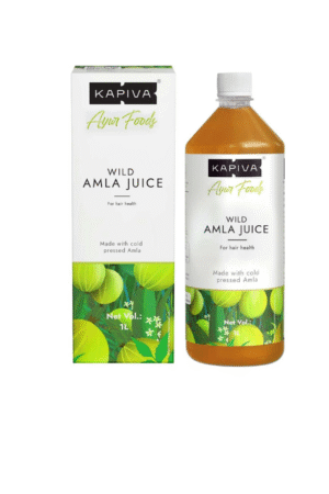Kapiva Wild Amla Juice 1L | Suitable for healthy Hair & Skin | Detox juice for weight loss