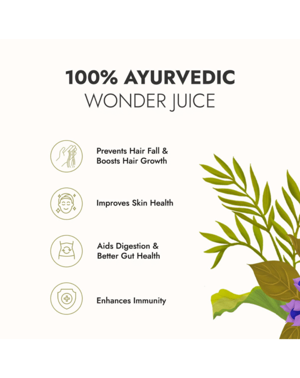 Kapiva Wild Amla Juice 1L | Suitable for healthy Hair & Skin | Detox juice for weight loss - Image 3