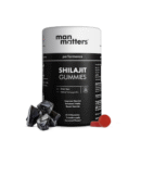 Man Matters Pure Himalayan Shilajit/Shilajeet Gummies with 75% Fulvic Acid & KSM 66 Ashwagandha