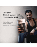 Man Matters Pure Himalayan Shilajit/Shilajeet Gummies Advanced With 75% Fulvic Acid, Ksm 66 Ashwagandha & Black Pepper