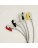 BPL( Magna) 5 Lead ECG Monitoring Cable(Clip) Compatible with Schiller/Welcare
