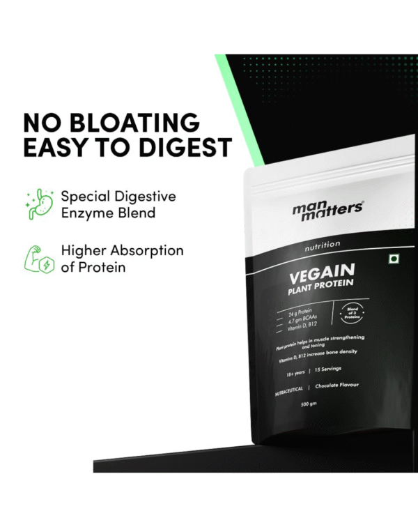 Man Matters VEGAIN Plant Protein Powder for Men - Image 2