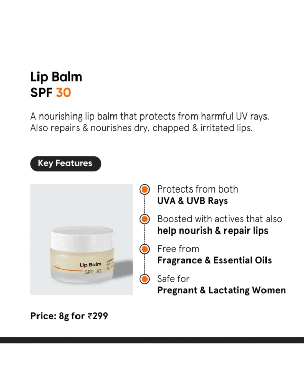 Minimalist Spf 30 Lip Balm With Ceramides & Hyaluronic Acid - Image 3