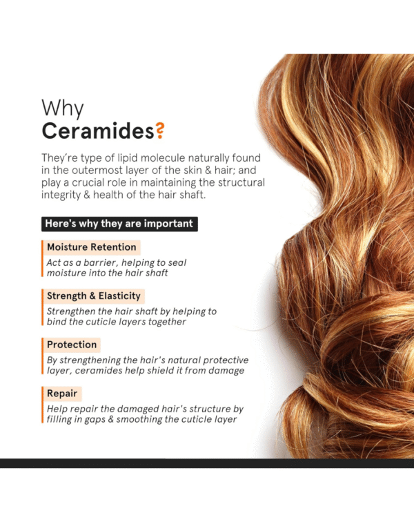Minimalist Anti-Frizz Hair Serum SPF 30 With Keratin, Argan Oil & Ceramides for Dry Hair - Image 4