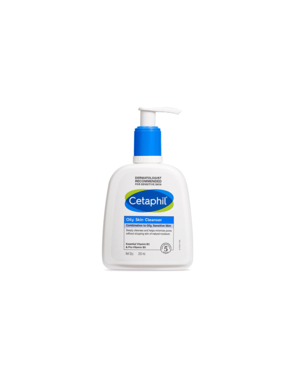 Cetaphil Oily Skin Cleanser, Daily Face Wash For Oily, Acne Prone Skin, Gentle Foaming, 250Ml