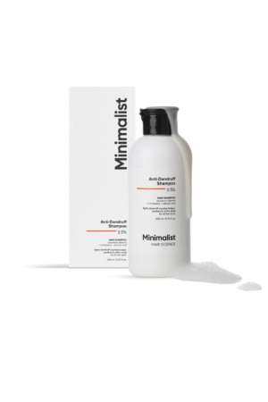 Minimalist Anti-Dandruff Shampoo | Clarifying Shampoo with Salicylic Acid, Climbazole & Piroctone Olamine