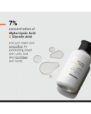 Minimalist 7% ALA + Glycolic Brightening Face Wash | Cleanser with ALA For Glowing Skin, AHA for Exfoliation and Vitamin B5