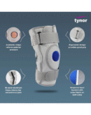 TYNOR Knee Support Hinged (Neoprene), for Joint Stability & Pain Relief