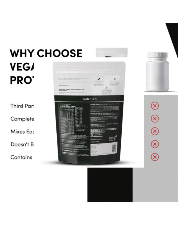 Man Matters VEGAIN Plant Protein Powder for Men - Image 4