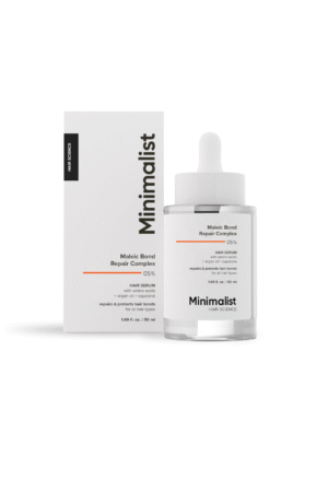 Minimalist Serum for Repairing Damaged Hair | Maleic Bond Repair Complex 05% Hair Serum with Amino Acids